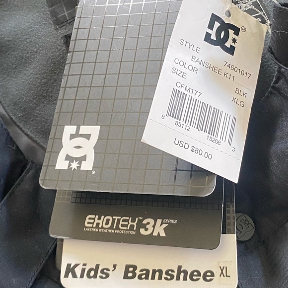 DC Ekotek 3K Black Snow ⛄️ pants - Picture 6 of 9